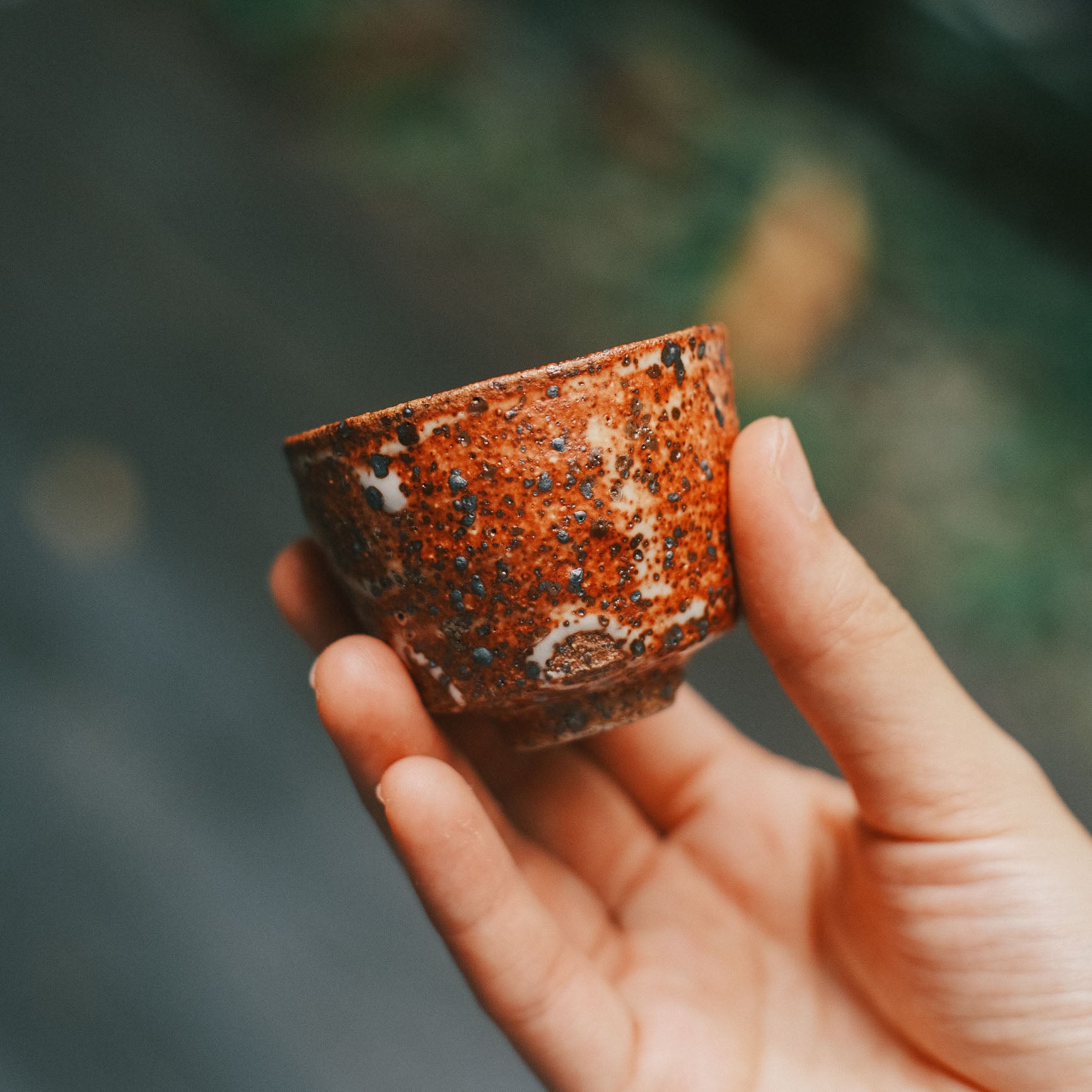 Sake/Tea Cup, Shino Glaze