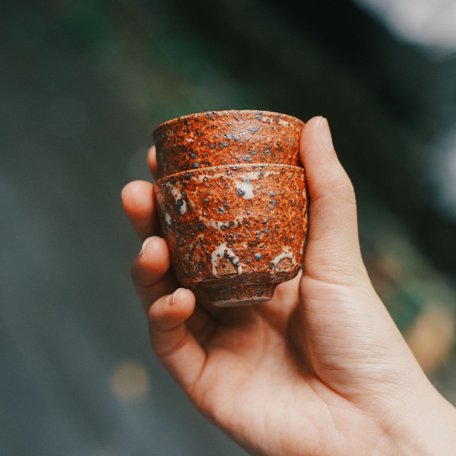 Sake/Tea Cup, Shino Glaze
