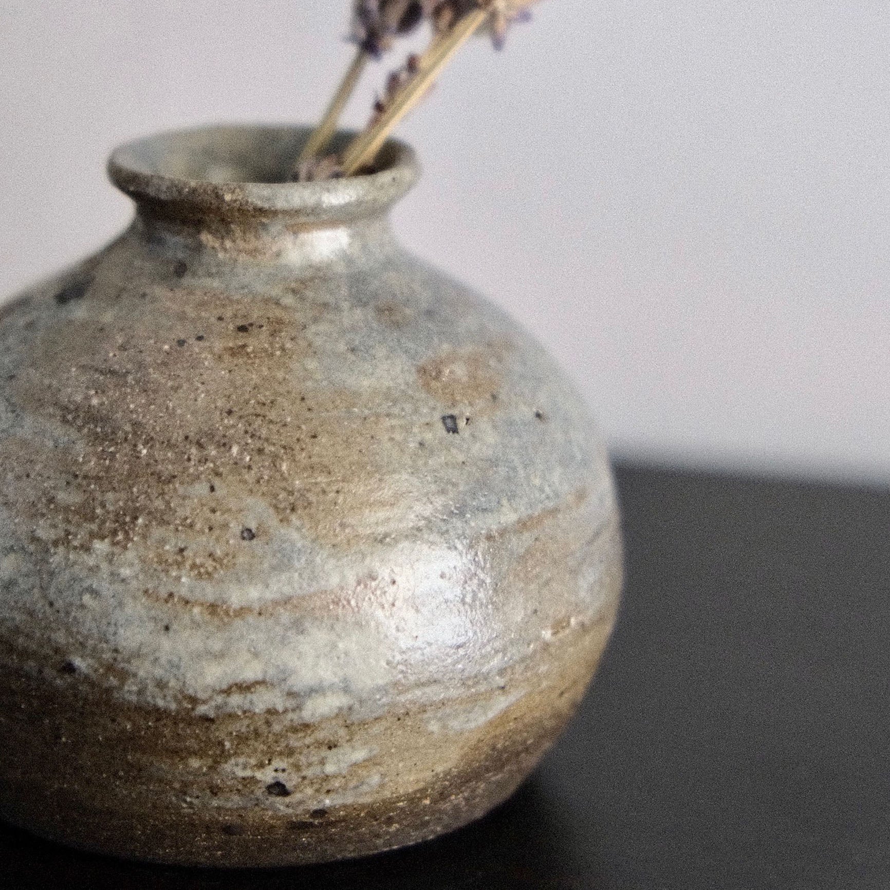 Bud Vase, Charcoal-Fired