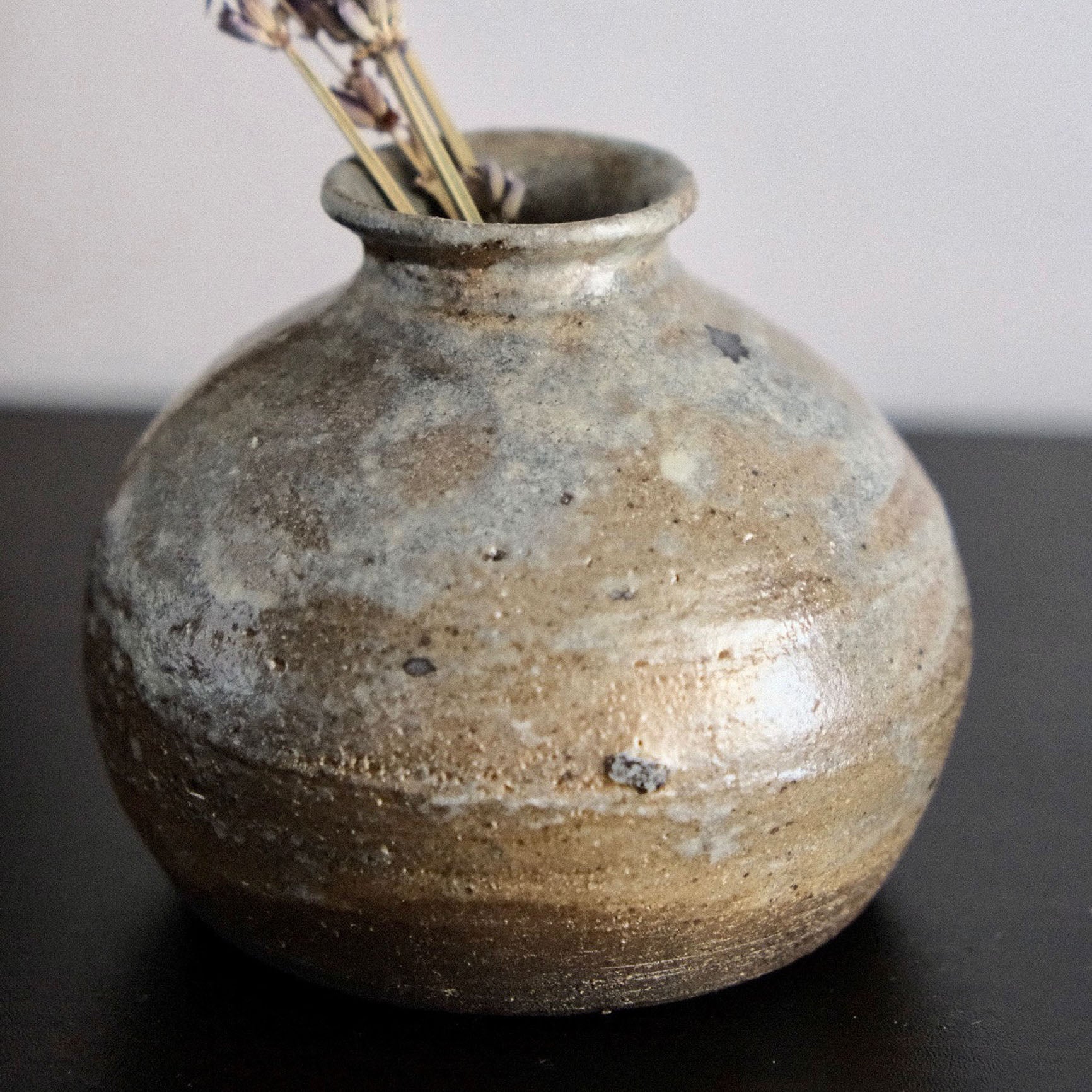 Bud Vase, Charcoal-Fired