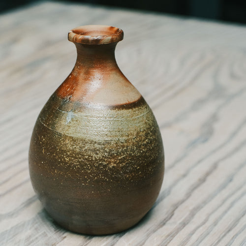 Tokkuri, Bizen Wood-Fired - Fuseyaki