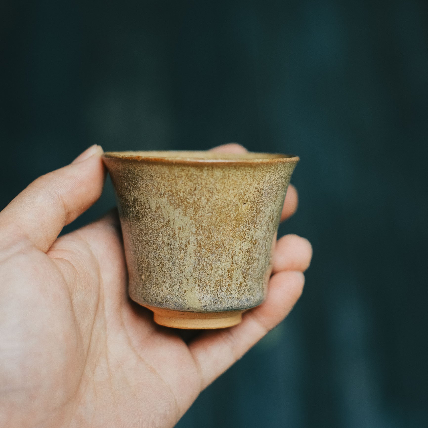 Tea Cup, Local Clay, Glazed