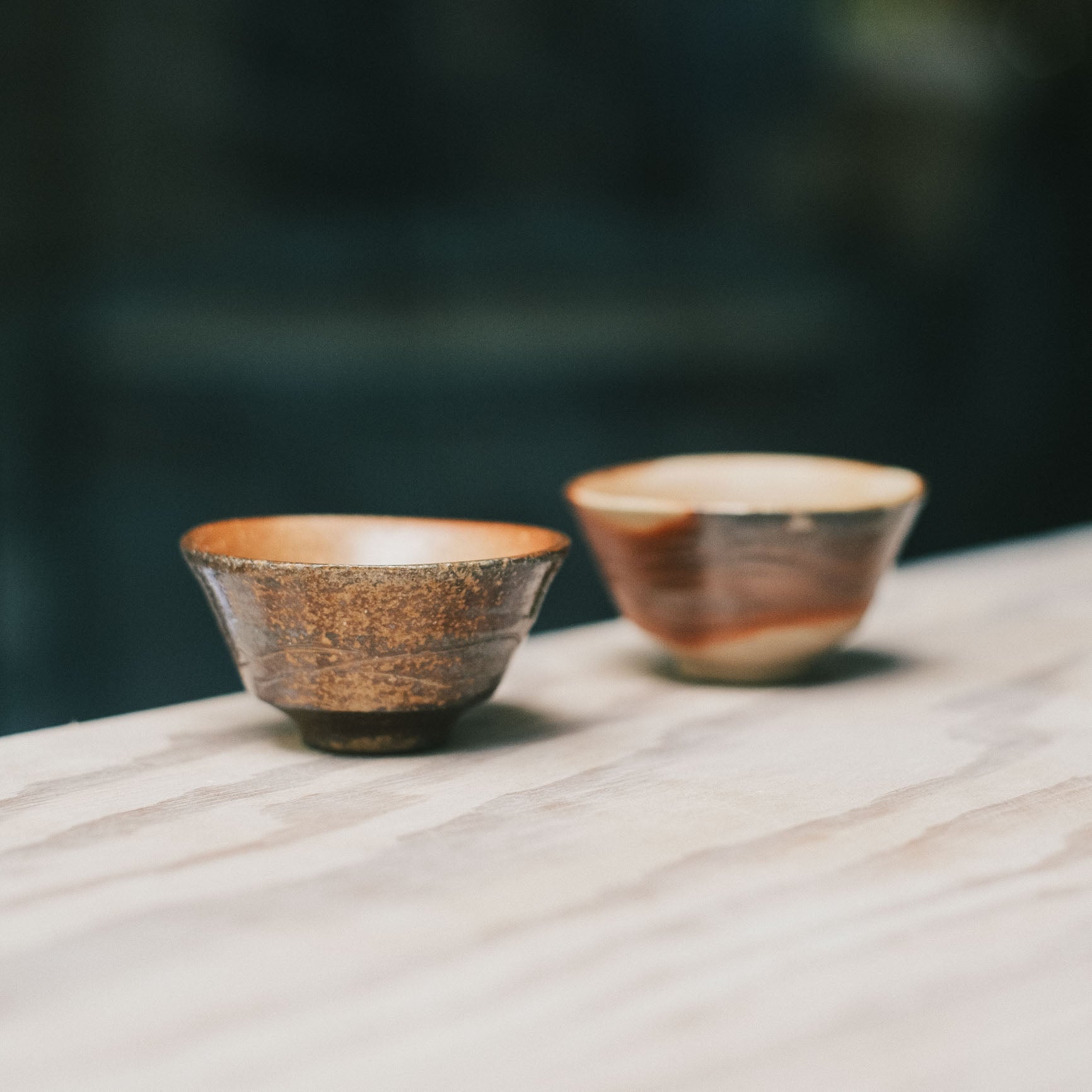 Tea Cup, Bizen Wood-Fired