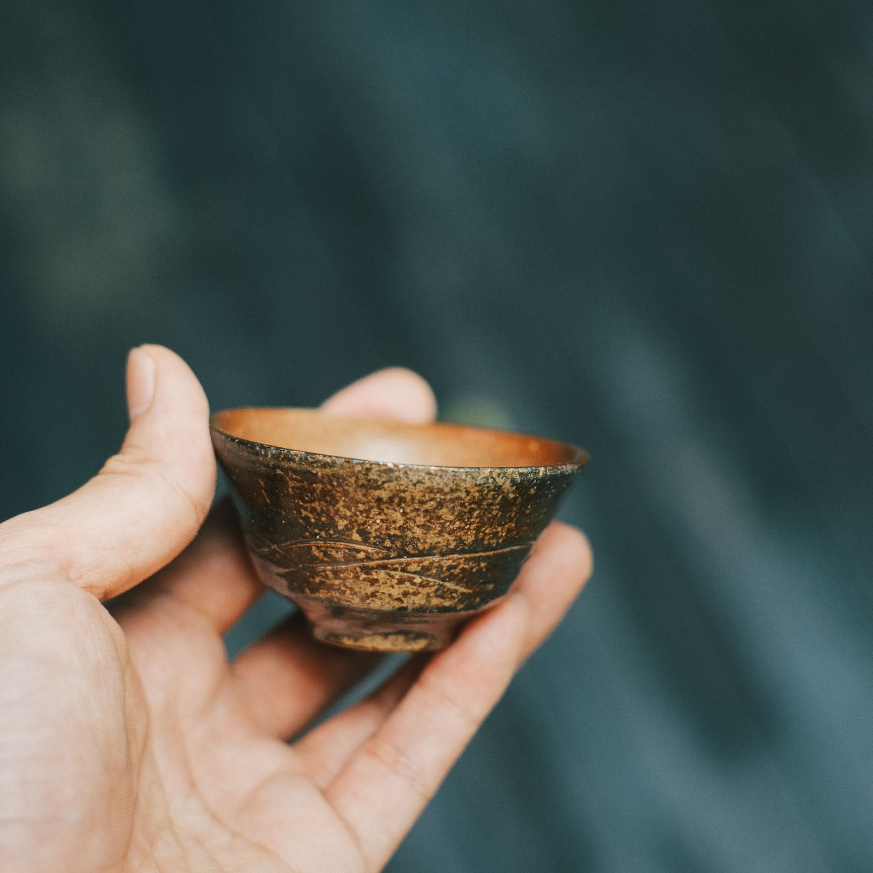 Tea Cup, Bizen Wood-Fired