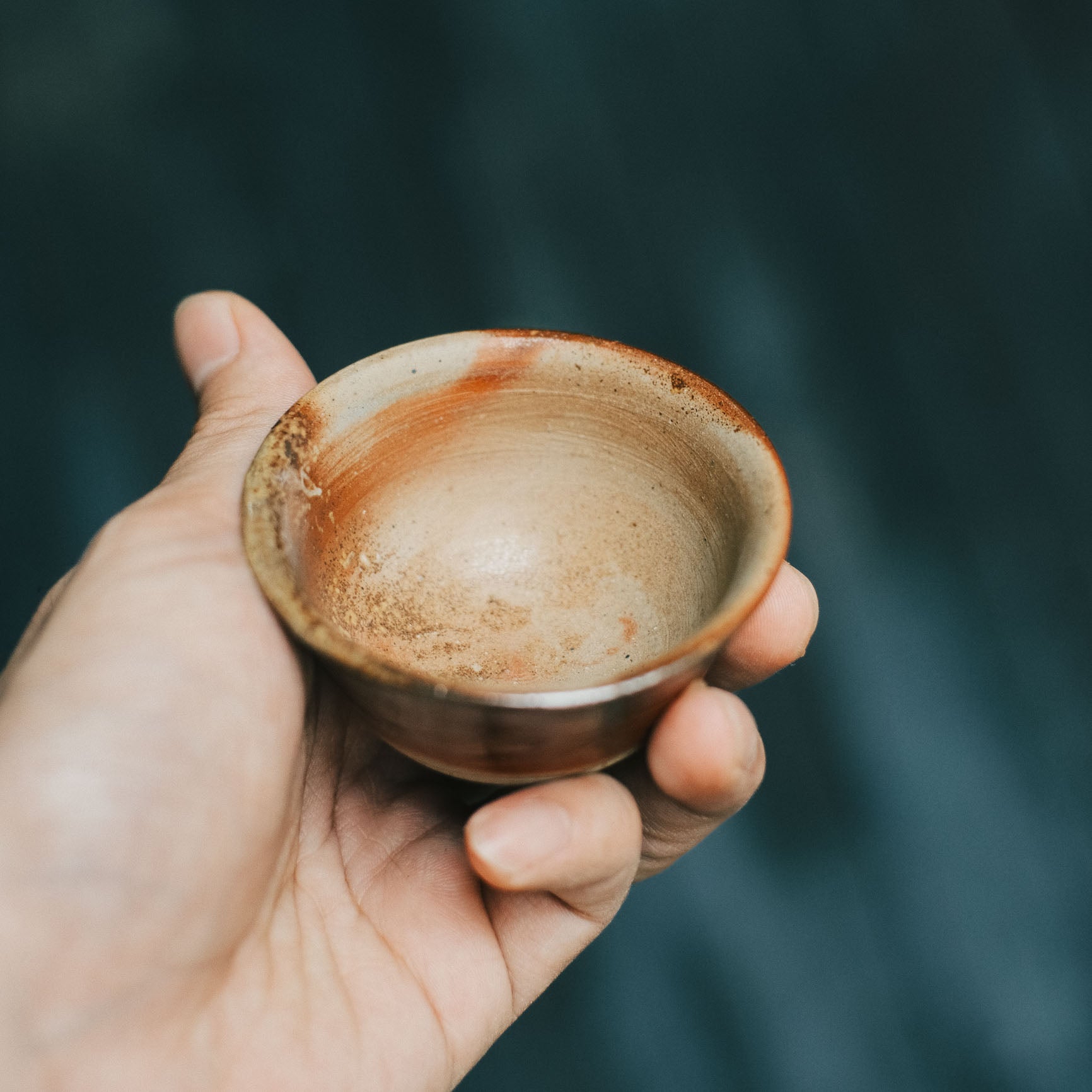 Tea Cup, Bizen Wood-Fired