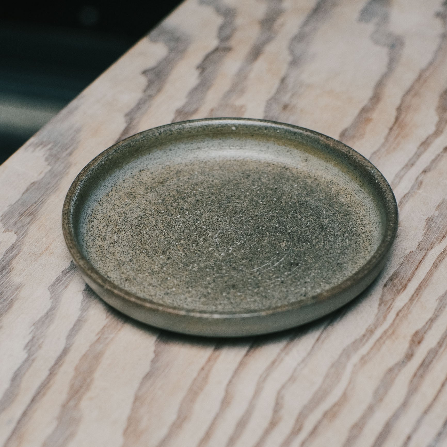 6in Round Plate, Wood-Fired Sueki