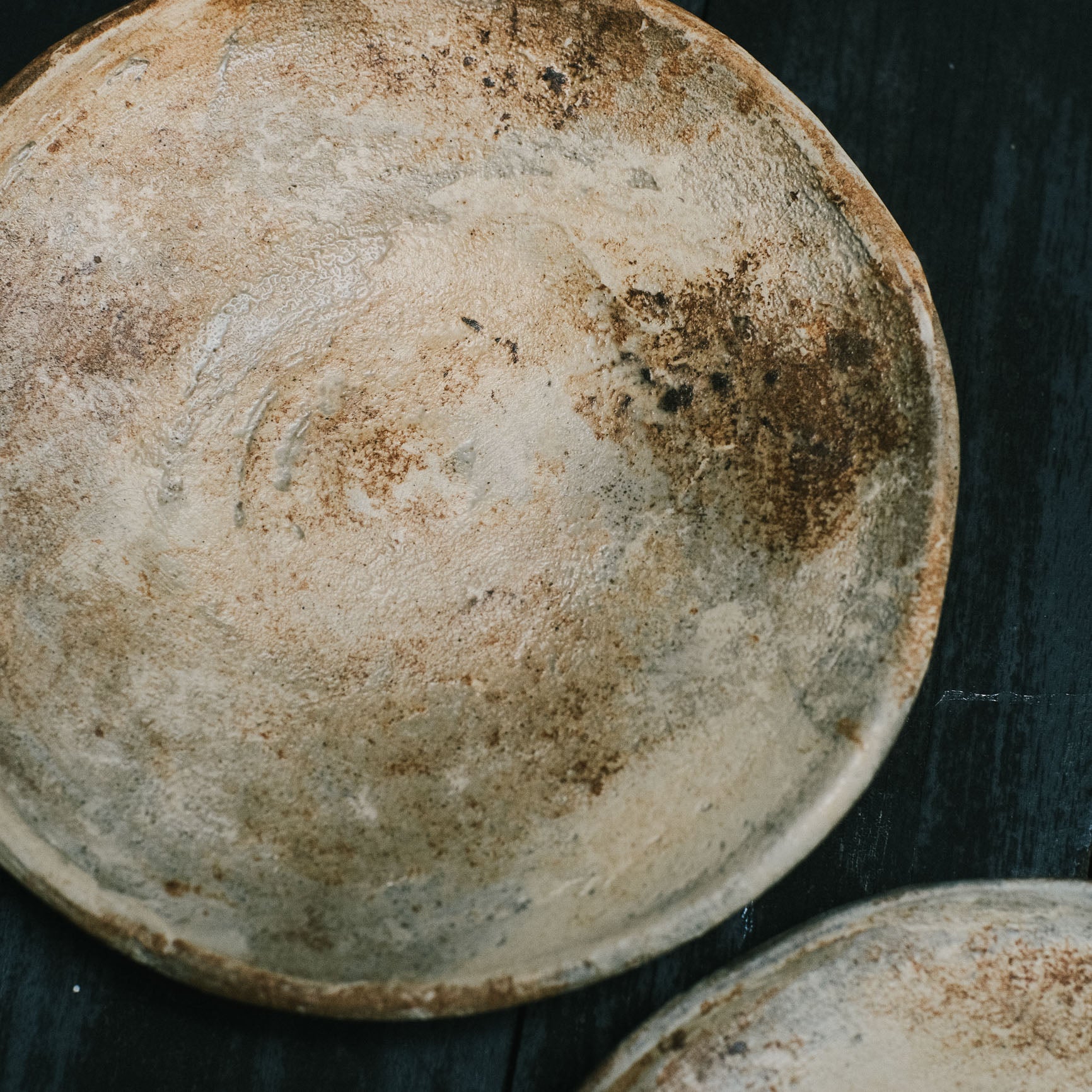 7.5in Round Plate, Textured Slip