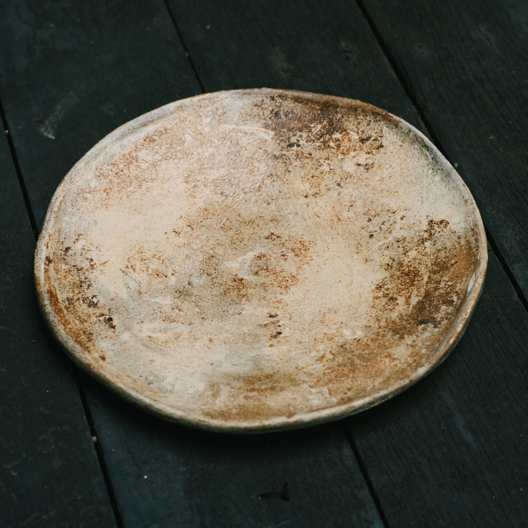 7.5in Round Plate, Textured Slip