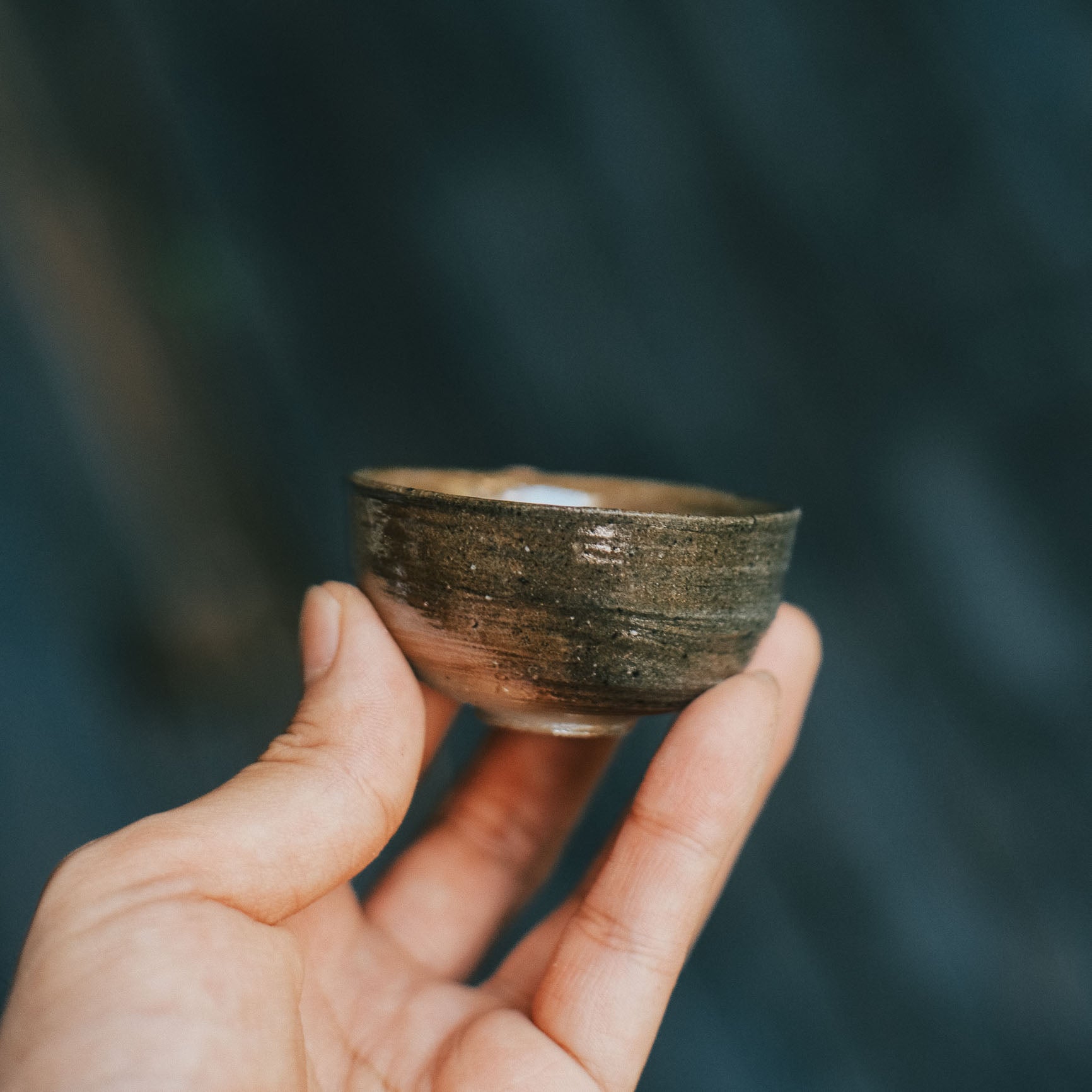Sake/Tea Cup, Bizen Wood-fired