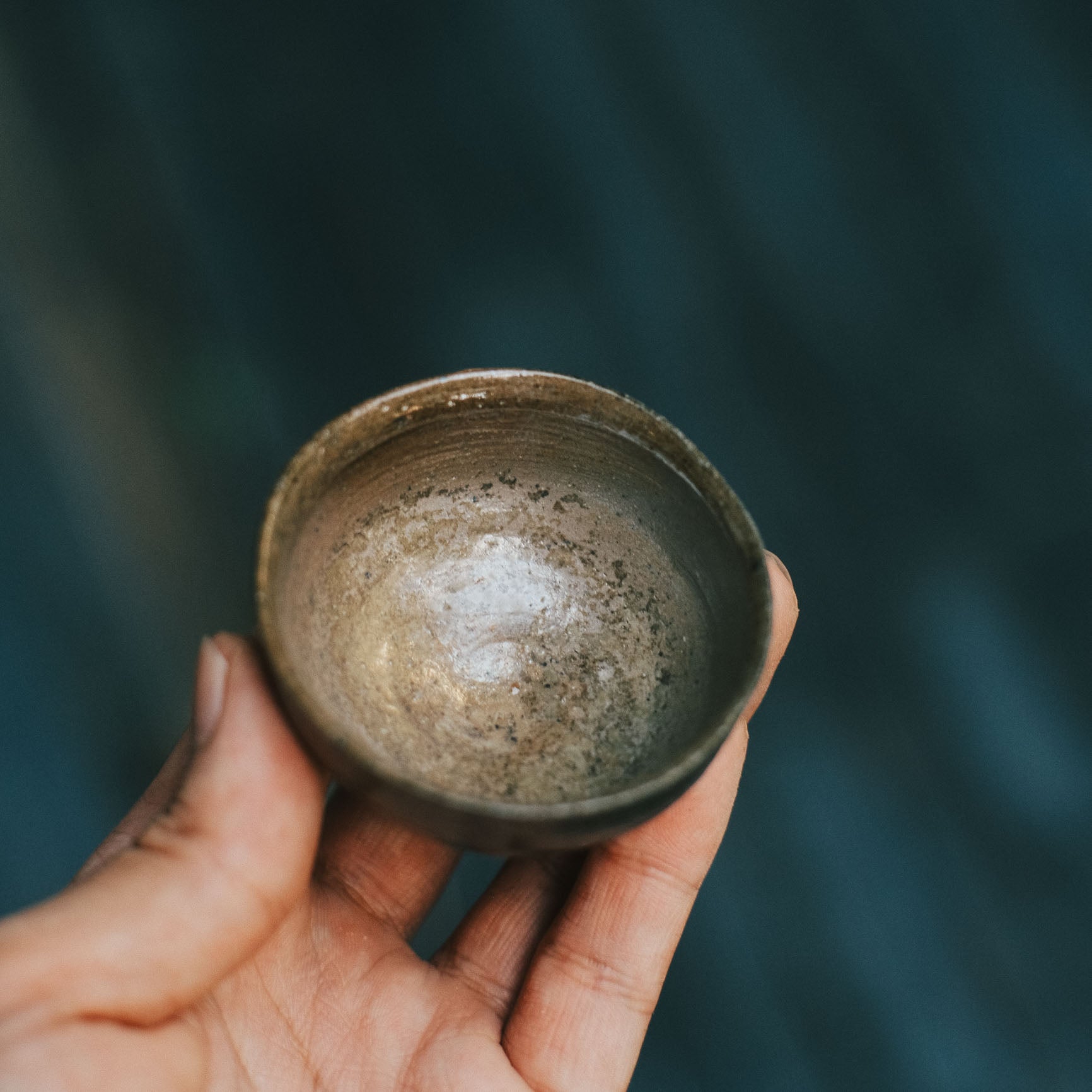 Sake/Tea Cup, Bizen Wood-fired