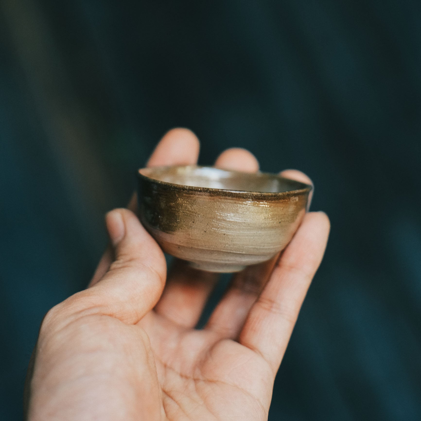 Sake/Tea Cup, Bizen Wood-fired