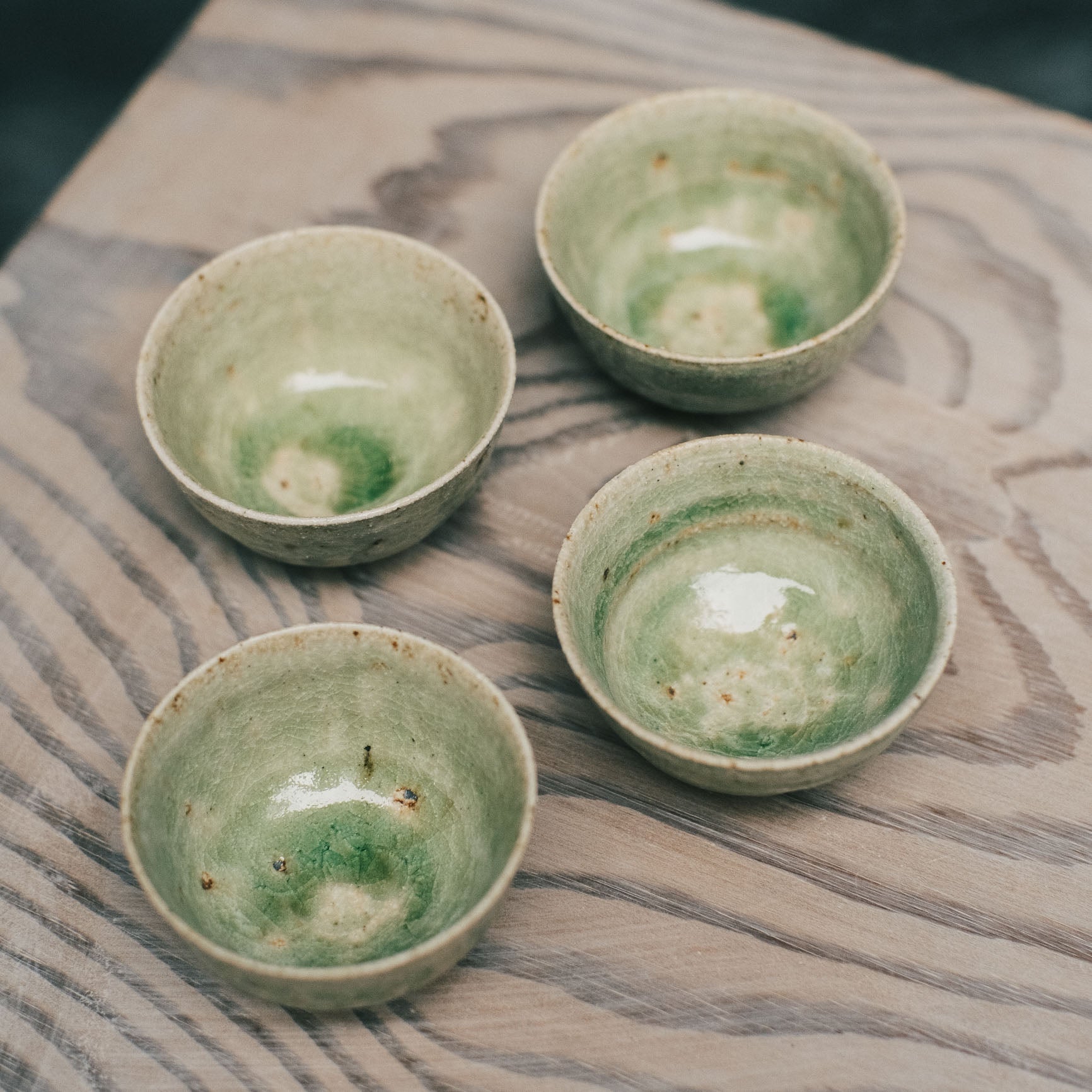 Sake/Tea Cup, Ash Glaze
