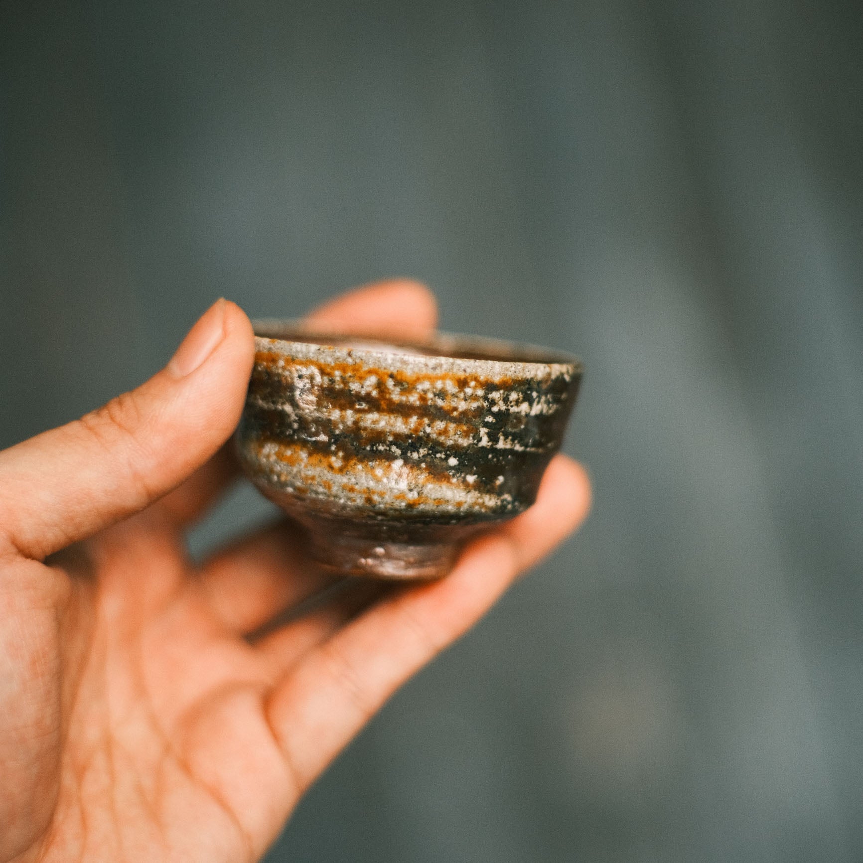 Sake/Tea Cup, Wood-Fired #6