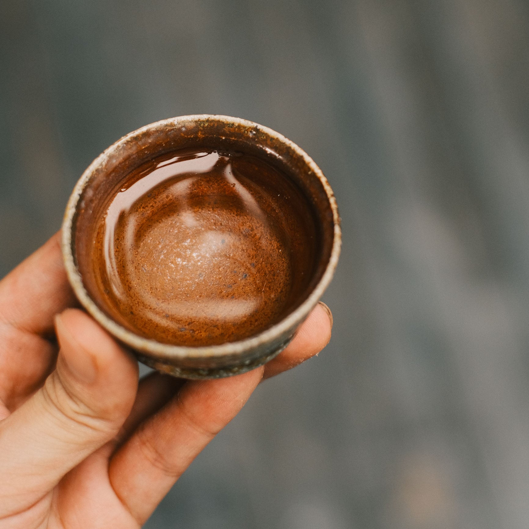 Sake/Tea Cup, Wood-Fired #6