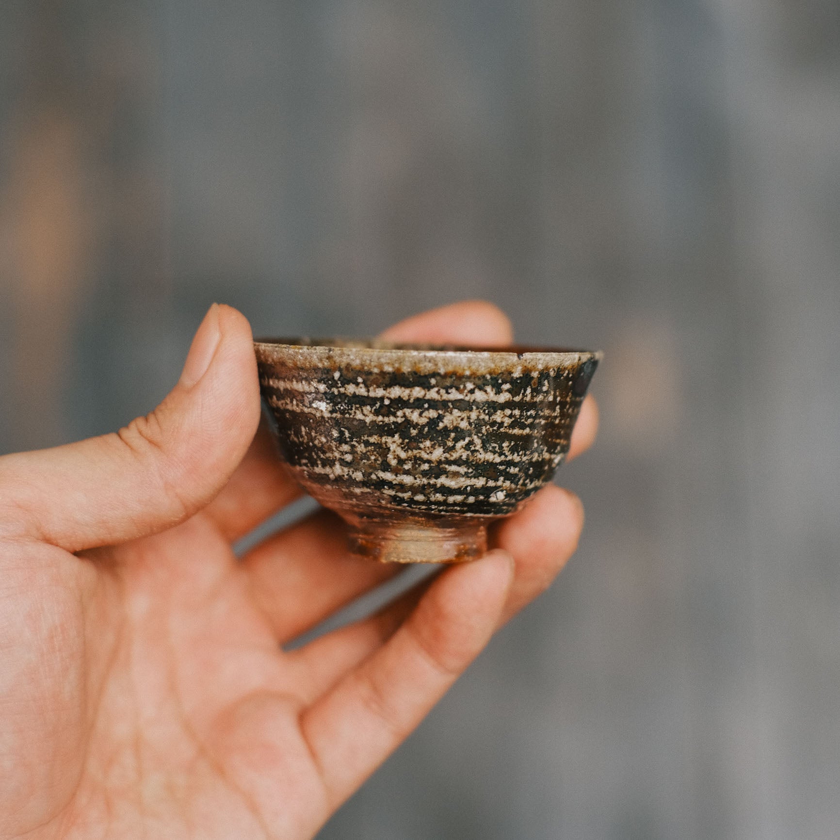 Sake/Tea Cup, Wood-Fired #5