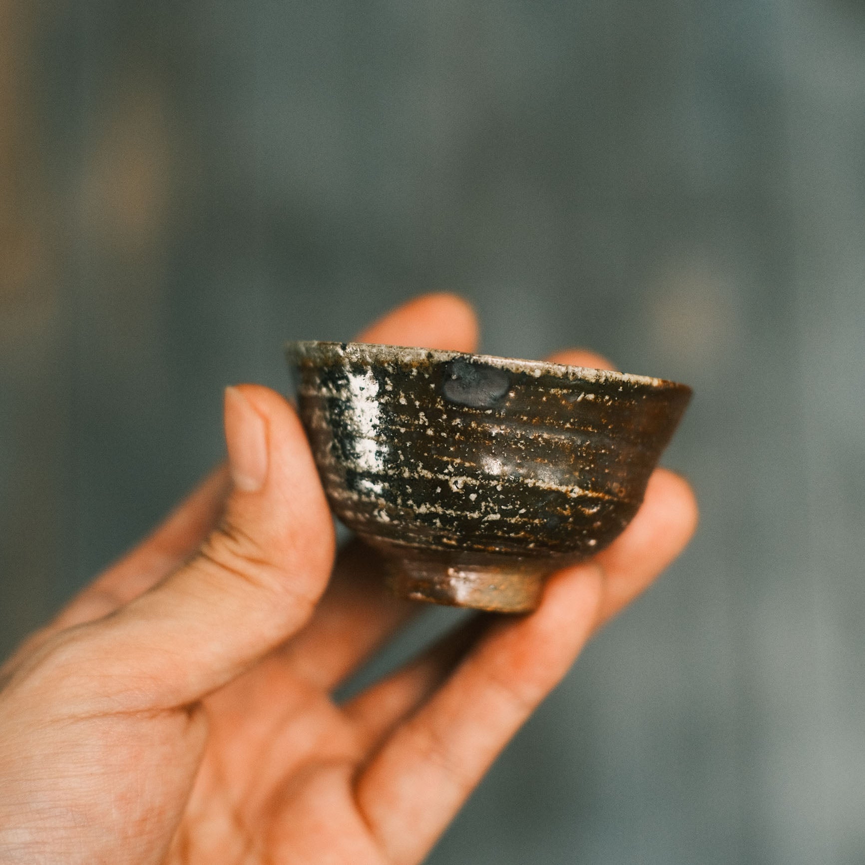 Sake/Tea Cup, Wood-Fired #5