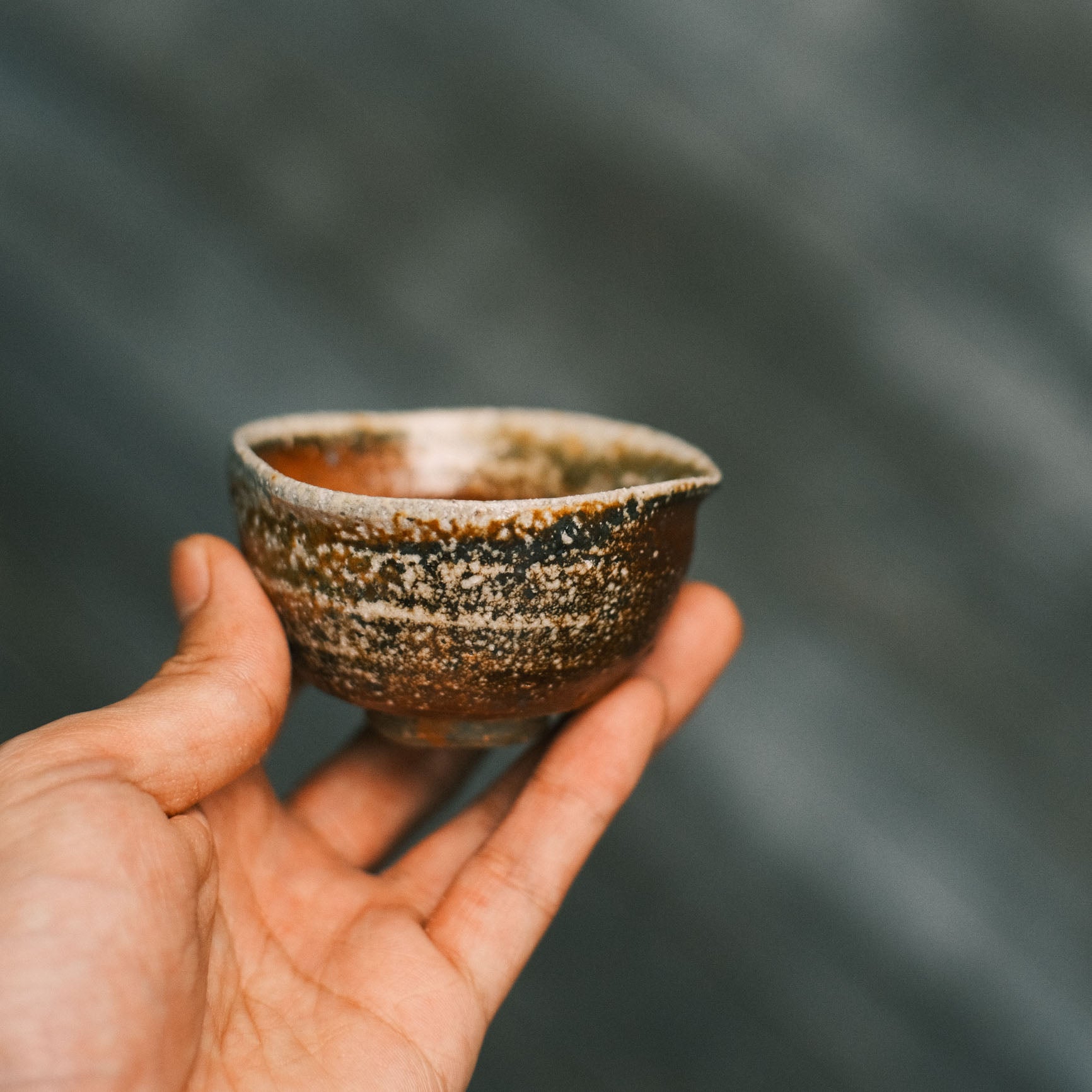 Sake/Tea Cup, Wood-Fired #4